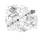 Craftsman 580327291 cradle and stator assembly diagram