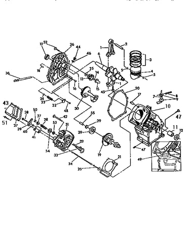Crankcase assembly