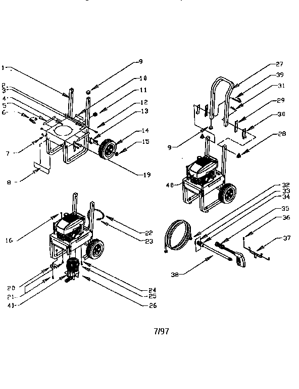 2250 PSI HIGH PRESSURE WASHER