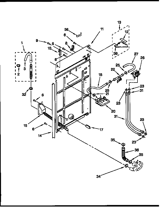 Rear panel