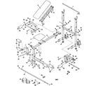 Weider WEBE14070 unit parts diagram