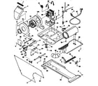 Kenmore 41797862791 motor and blower diagram