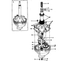 Kenmore 41797862791 gearcase/transmission diagram