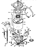Tub, basket, and agitator