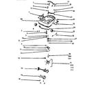 Eureka 5134B gear and axle assembly diagram