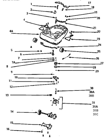 Gear and axle assembly