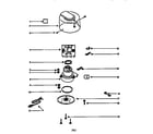 Eureka CV1801D motor assembly diagram