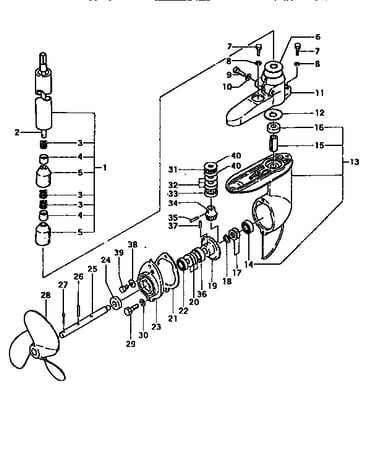 Drive shaft pipe and gear case