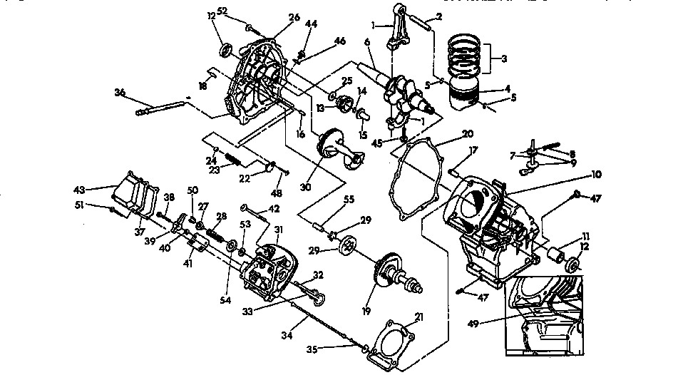 Crankcase assembly