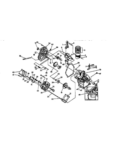 Crankcase assembly