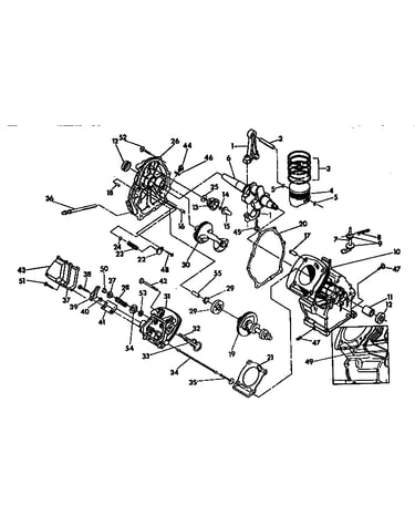Crankcase assembly