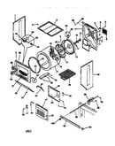 Cabinet, drum, heater