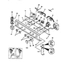 Kenmore 41797804791 console and controls diagram