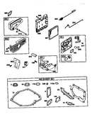 Air cleaner assembly and gasket set