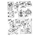 Craftsman 580761650 carburetor and flywheel assembly diagram