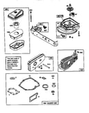 Air cleaner assembly and gasket set