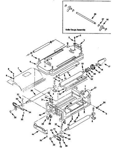Roller case assembly