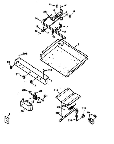 Gas & burner parts