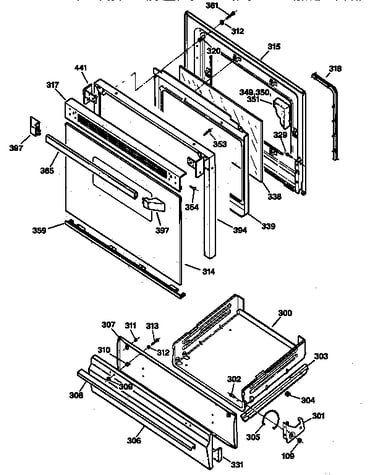 Door & drawer parts