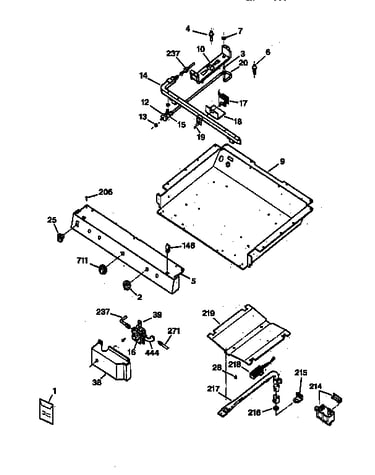 Gas & burner parts