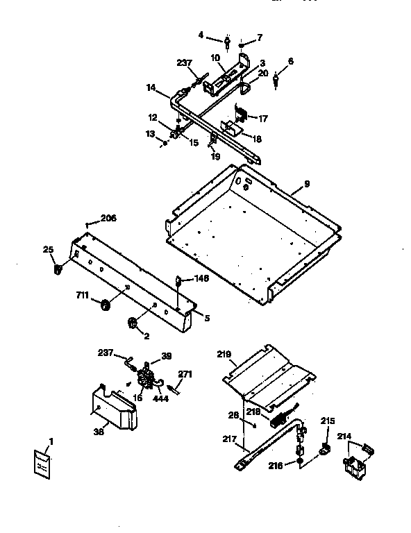 Gas & burner parts