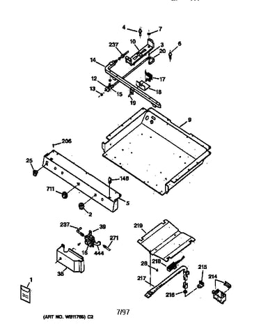 Gas & burner parts