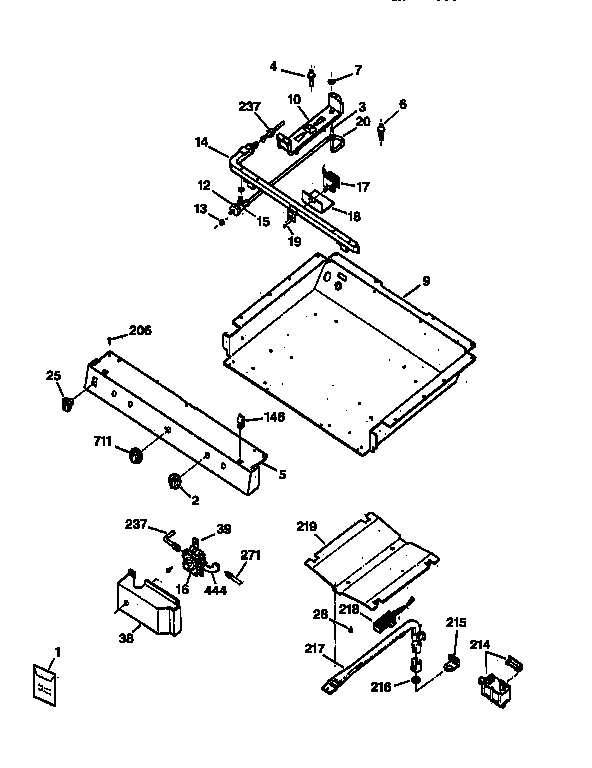 Gas & burner parts