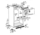 GE TBX2222QAYERAA cabinet parts diagram