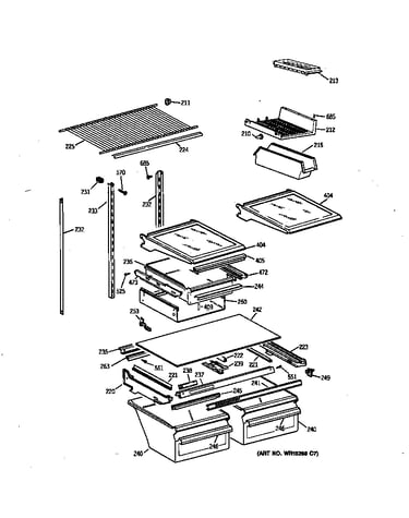 Shelf parts