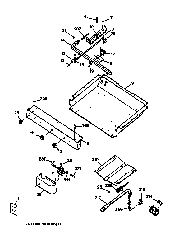 Gas & burner parts
