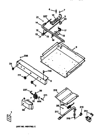 Gas & burner parts