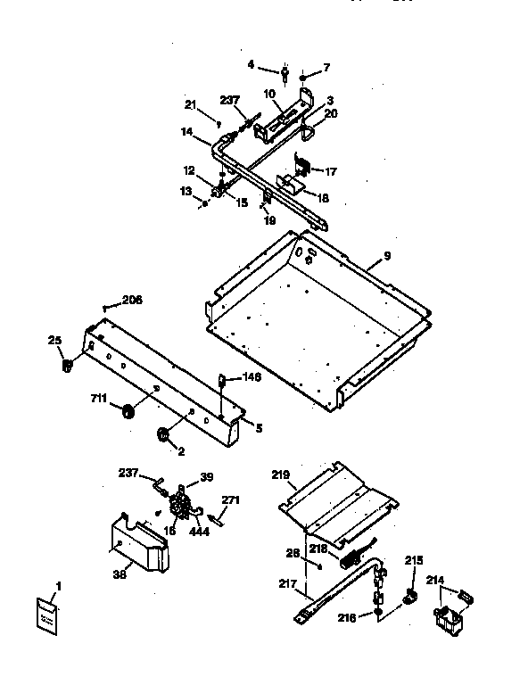 Gas & burner parts