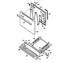 GE JGBS21PEW3WH door & drawer parts diagram