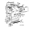 GE TBI18JIXSRWW cabinet parts diagram