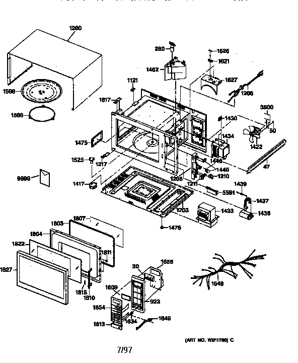 MICROWAVE PARTS