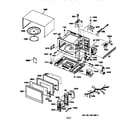 GE JES1144WYP01 microwave parts diagram