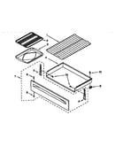 Drawer and broiler