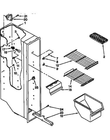 Freezer liner