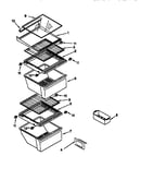 Refrigerator shelf