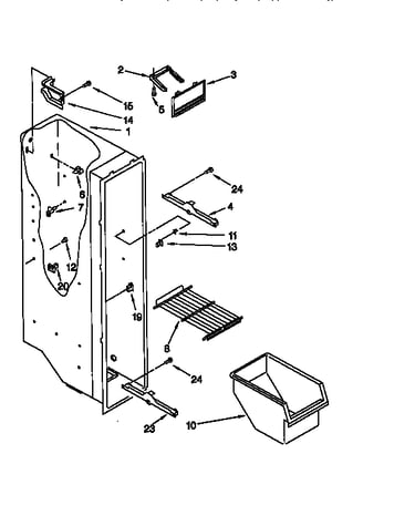 Freezer liner