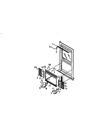 Window mounting kit