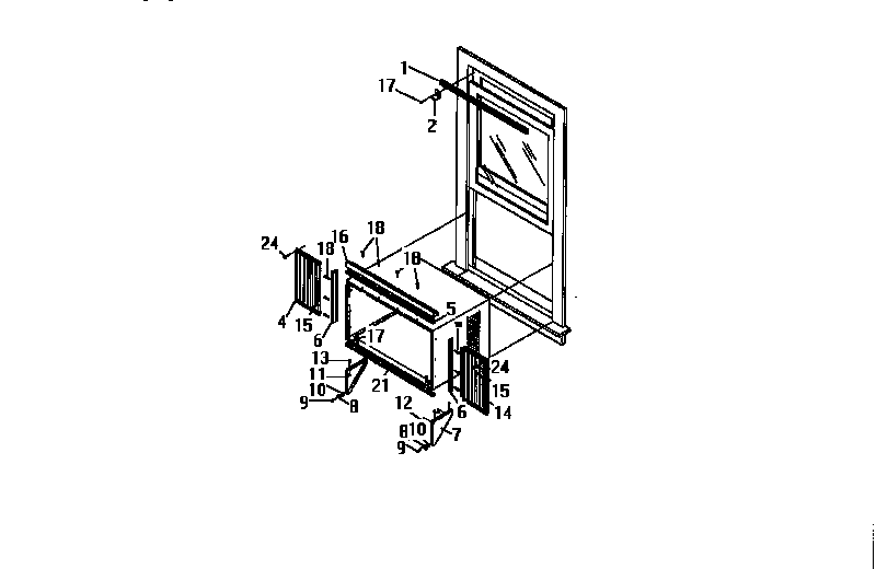 Window mounting kit