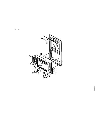Window mounting kit