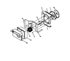 Kenmore 2539750555B air handling diagram
