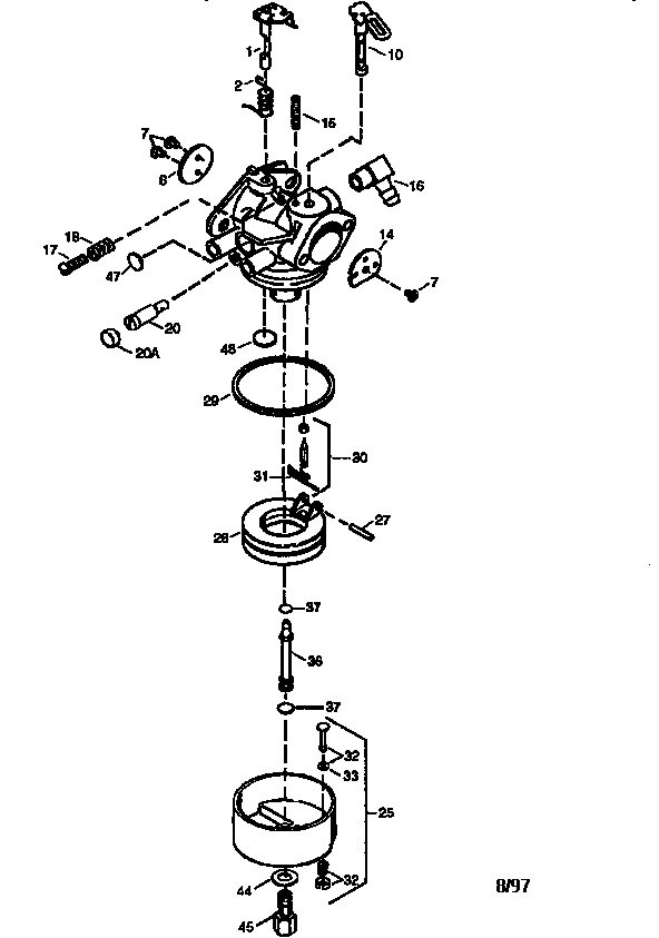 CARBURETOR 640105