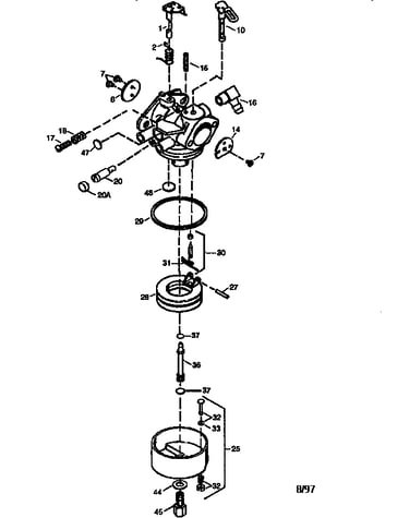 Carburetor 640105