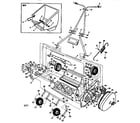 Craftsman 32837612 17" handpush reel mower diagram