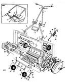 17" handpush reel mower