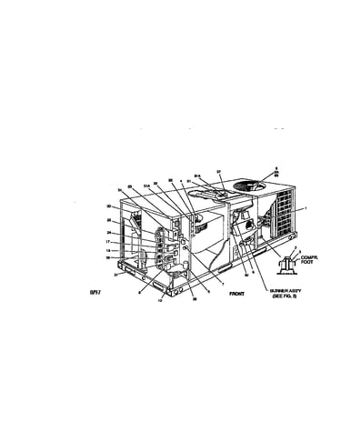 Single package unit