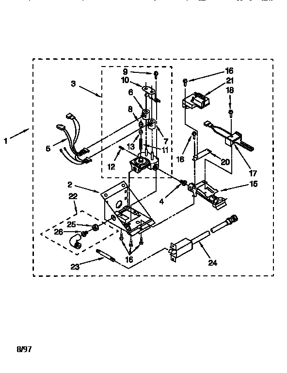 3402856 BURNER ASSEMBLY